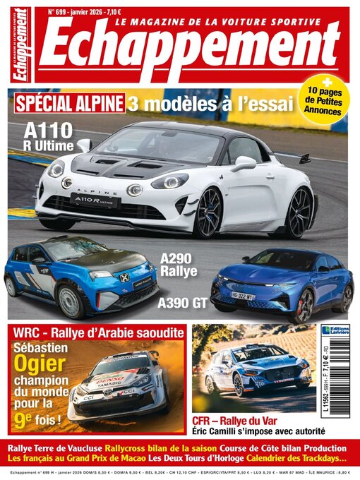 Title details for Echappement by Editions Lariviere SAS - Available